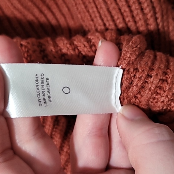 Love, Whit size large rust sweater dress - Picture 6 of 6